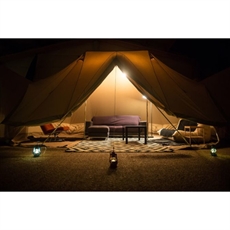 Canvas Camp Sibley 600 TWIN Ultimate Cotton Glamping Telt