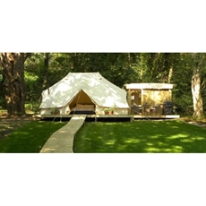 Canvas Camp Sibley 600 TWIN Ultimate Cotton Glamping Telt